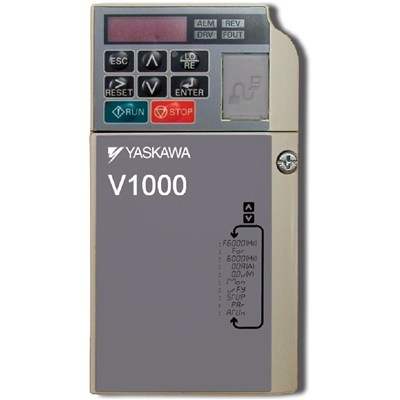 New CIMR-VU2A0001FAA Yaskawa V1000 AC DRIVE 240V 3-PH 1A 1/8HP VFD