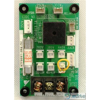ETX003240 Yaskawa TAP CHANGE CARD PCB