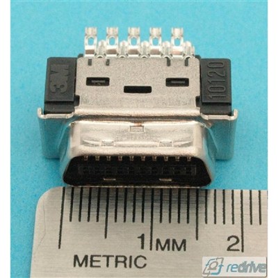 10120 3M Connector Mini-D Ribbon (MDR) Solder Plug
