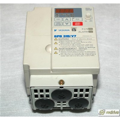 Yaskawa CIMR-V7AM40P21 GPD 315/V7 460V AC Drive 0.5HP