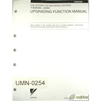 Yaskawa Yasnac CNC Manual J50M Upgrading Function