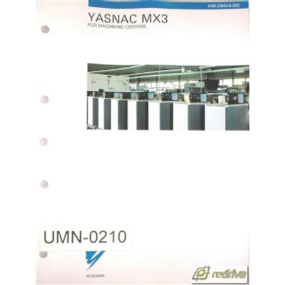 Yaskawa Yasnac CNC Manual MX3